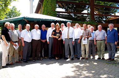 Foto Werner Pfisterer MdL auf der Rohrbacher Weinkerwe