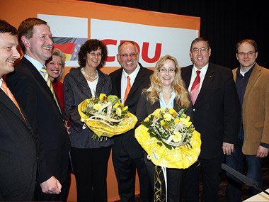98,75 Prozent für Werner Pfisterer MdL - CDU-Landtagsabgeordneter wieder für Landtagswahl 2011 nominiert - Zweitkandidatin: Dr. Nicole Marmé
