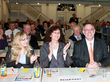 98,75 Prozent für Werner Pfisterer MdL - CDU-Landtagsabgeordneter wieder für Landtagswahl 2011 nominiert - Zweitkandidatin: Dr. Nicole Marmé