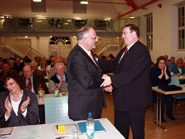 98,75 Prozent für Werner Pfisterer MdL - CDU-Landtagsabgeordneter wieder für Landtagswahl 2011 nominiert - Zweitkandidatin: Dr. Nicole Marmé