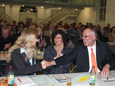 98,75 Prozent für Werner Pfisterer MdL - CDU-Landtagsabgeordneter wieder für Landtagswahl 2011 nominiert - Zweitkandidatin: Dr. Nicole Marmé