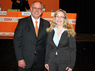 98,75 Prozent für Werner Pfisterer MdL - CDU-Landtagsabgeordneter wieder für Landtagswahl 2011 nominiert - Zweitkandidatin: Dr. Nicole Marmé