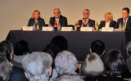 Podiumsdiskussion der Freien Evangelischen Gemeinde Heidelberg