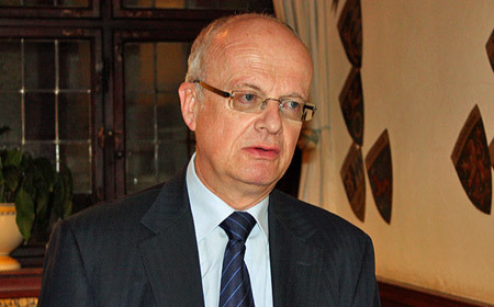 Minister Prof. Dr. Peter Frankenberg sprach in Heidelberg /